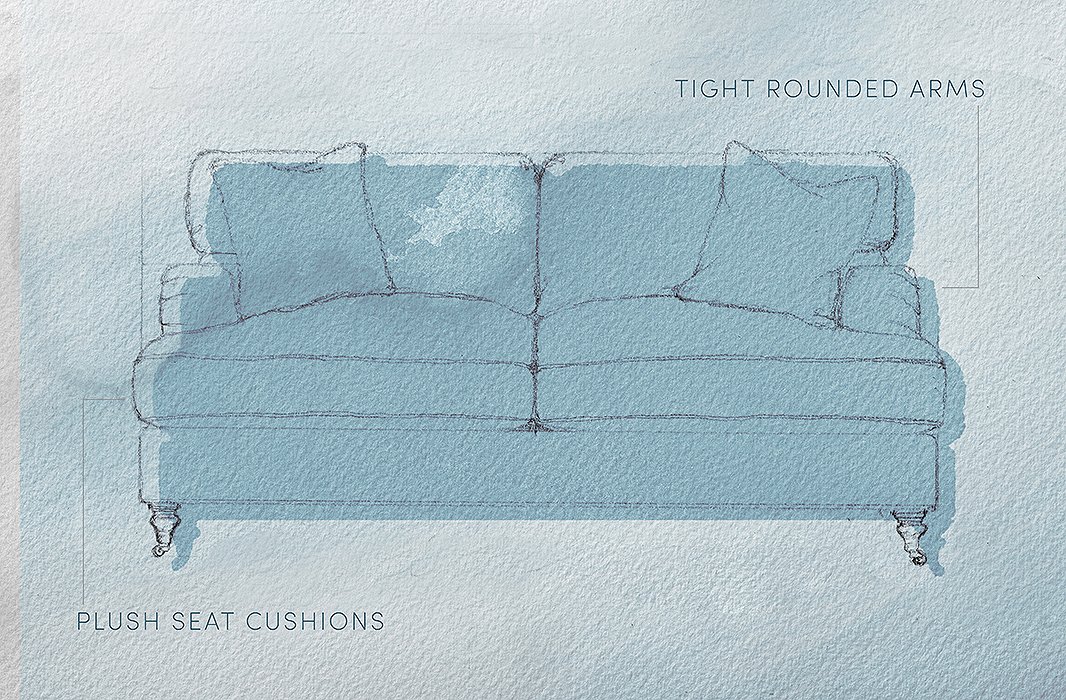 One Arm Sofa Name Baci Living Room